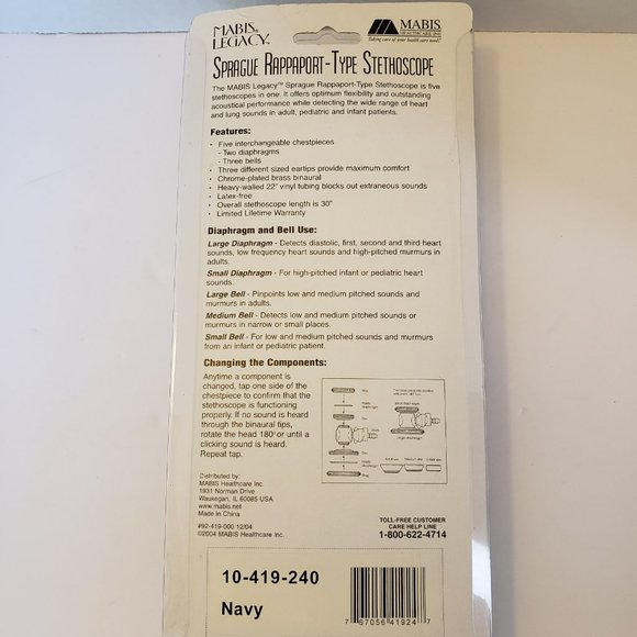 Sprague Rappaport Stethoscope - Picture 4 of 5